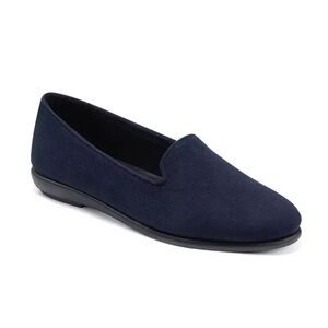 NIB Aerosoles Sz 6.5W Women's Betunia Soft Loafer Flat in Navy